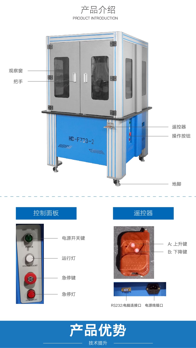 HD-F733-2電腦式椅子五爪抗壓測試機-02